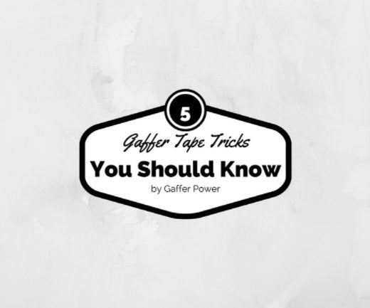 Gaffer Tape Tricks you should know