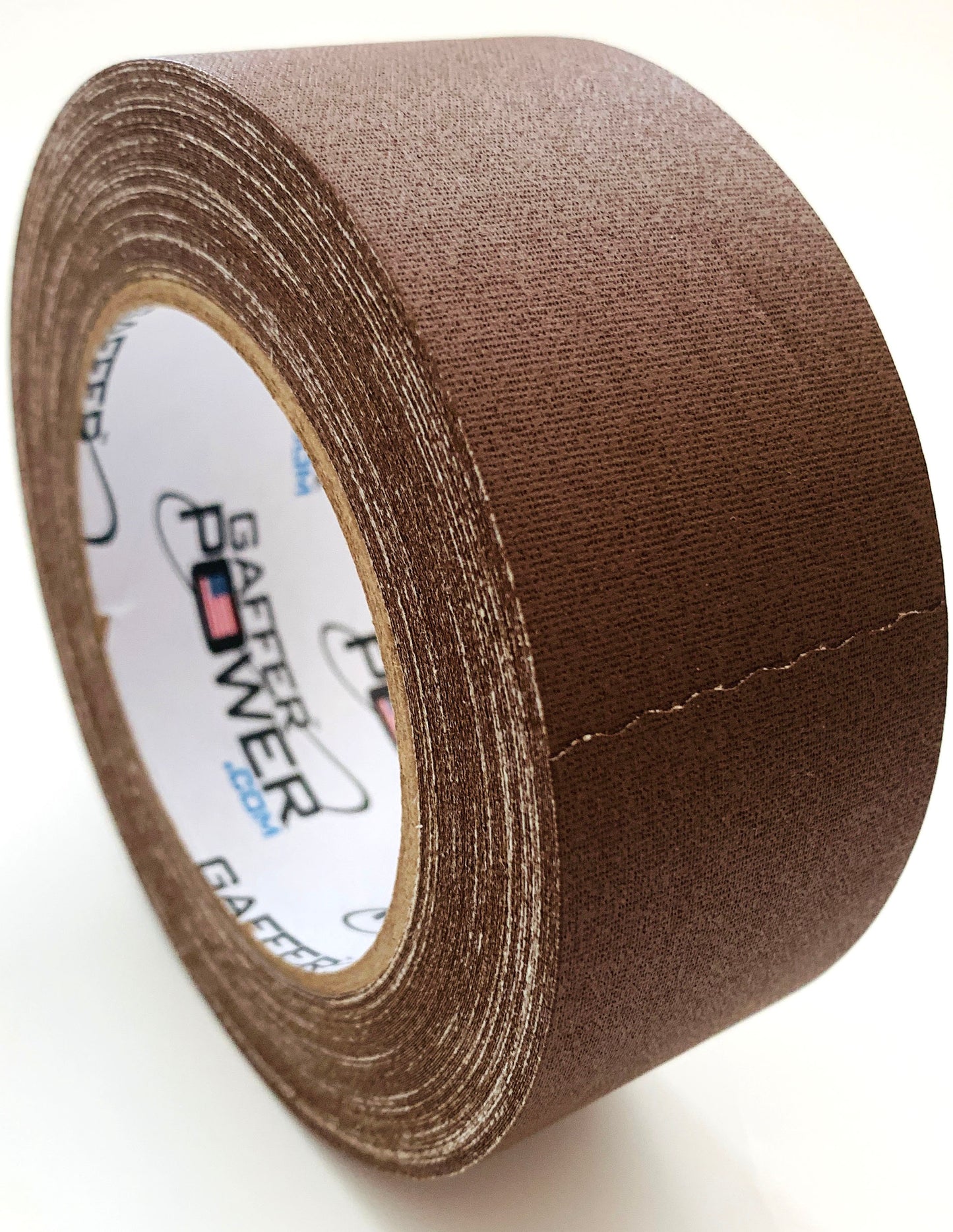 Brown gaffer tape roll 2 inch x 30 yard professional cloth tape used for cable management stage production and film equipment