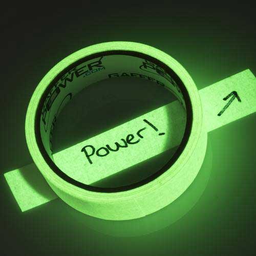 Glow Gaffer Tape, 1 Inch x 15 Feet, Glow In Dark Tape Green