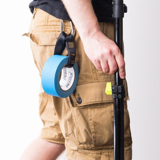 yellow reflective tape