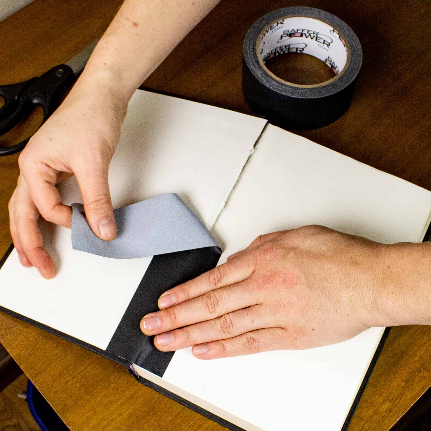 Book Binding Tape Black 2 in X 15 Yds