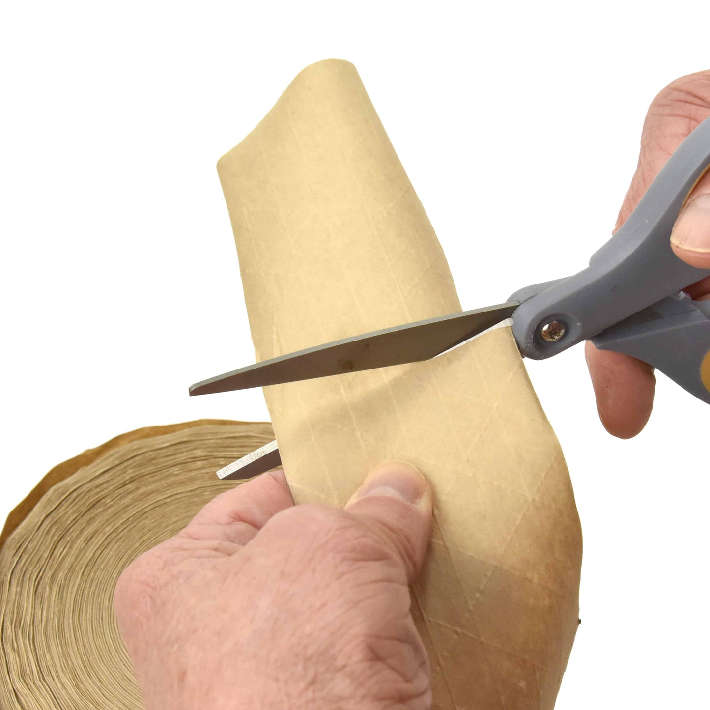 Reinforced Gummed Kraft Paper Packing Tape, 2.75 In x 375 Ft