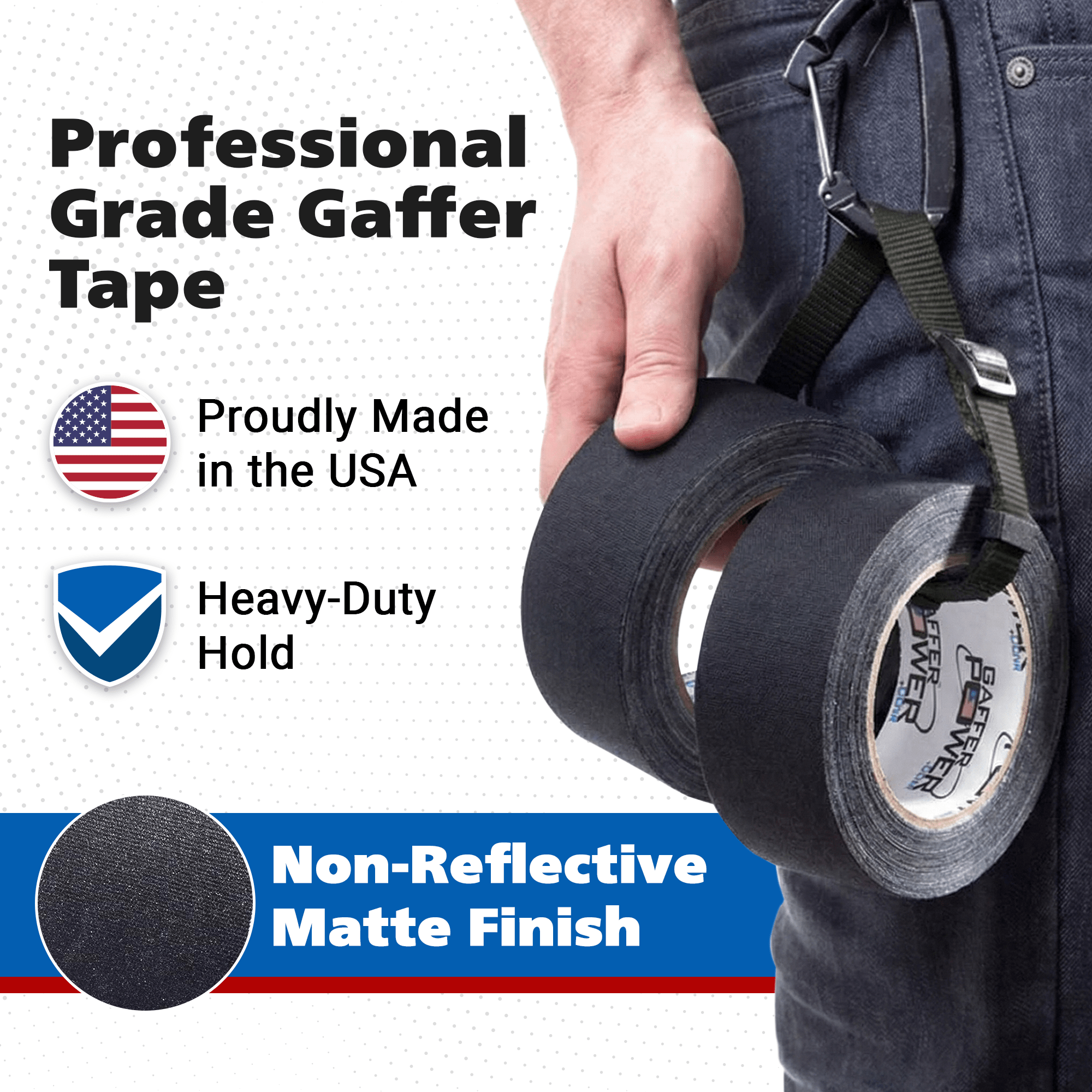 Gaffer Tape — Black 2