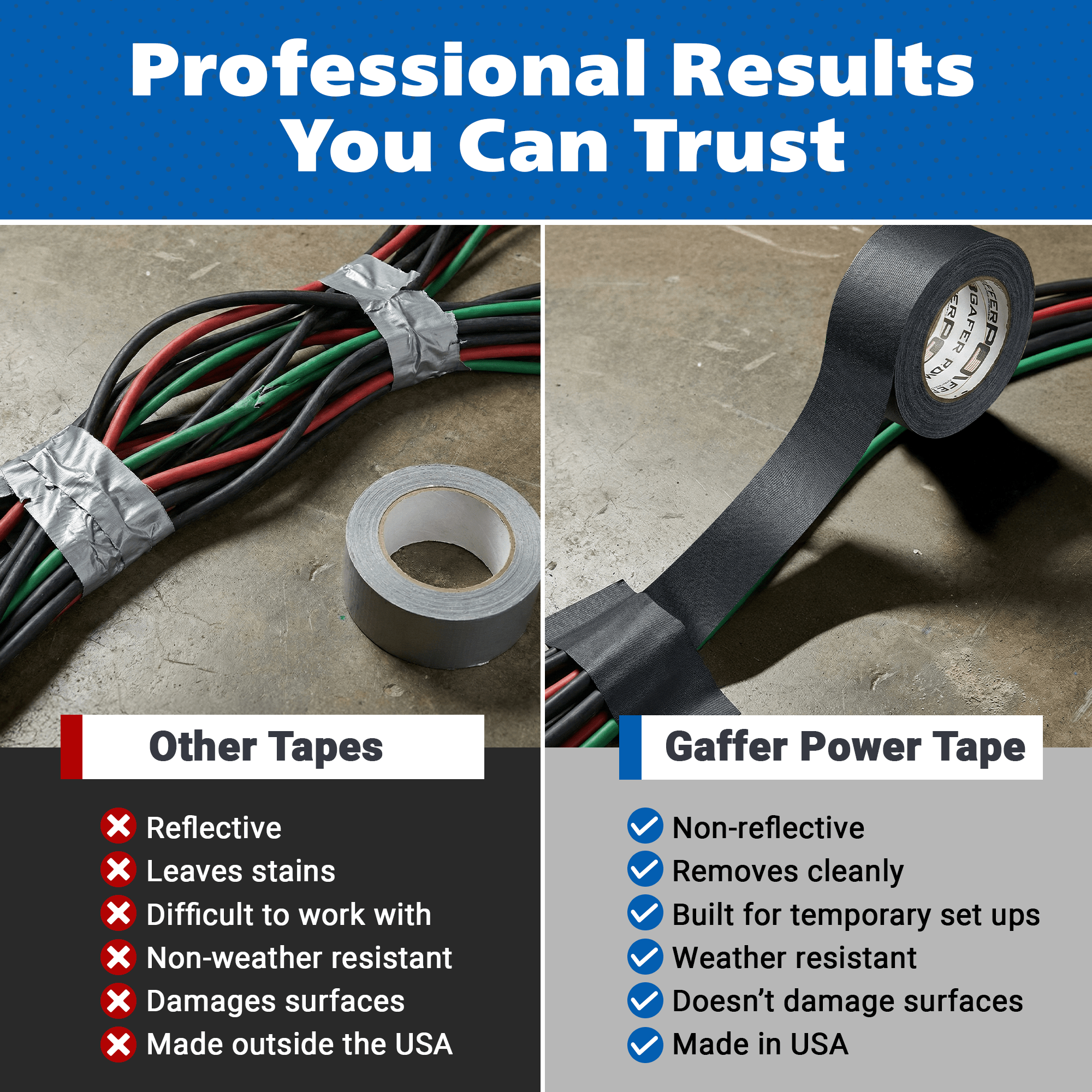 Gaffer Tape — Black 2