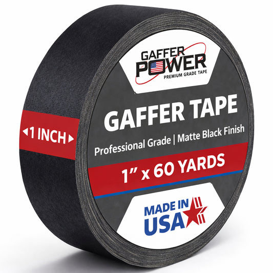 Gaffer Tape 1 In x 55 Yards Black