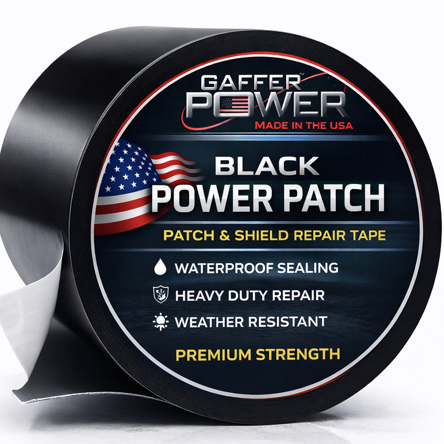 Patch & Shield Power Seal Water Tape, 4 In x 5 Ft