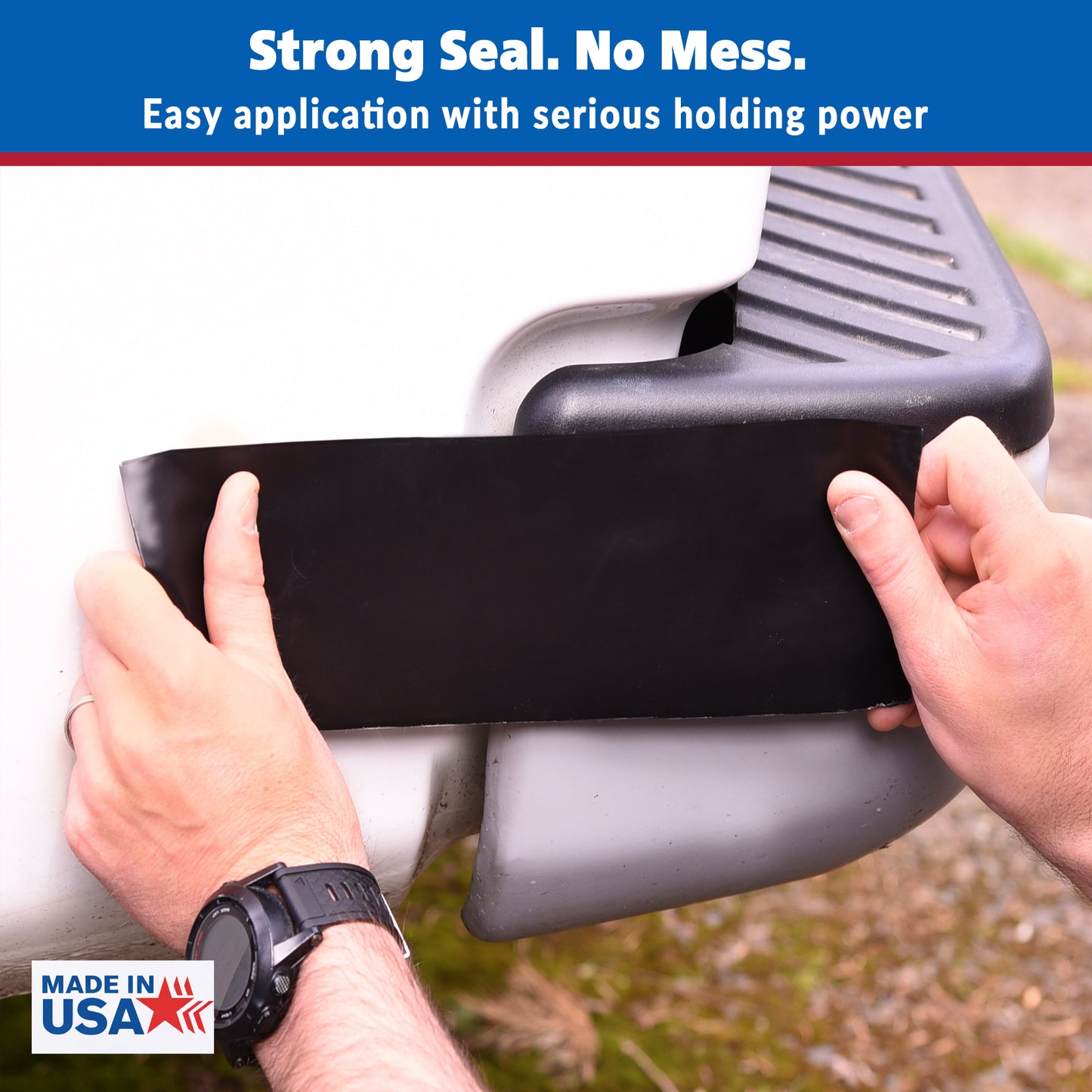 Patch & Shield Power Seal Water Tape, 4 In x 5 Ft