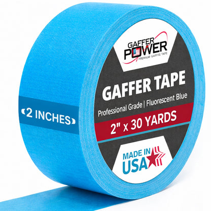 Gaffer Tape — Fluoro Blue 2" x 30yd
