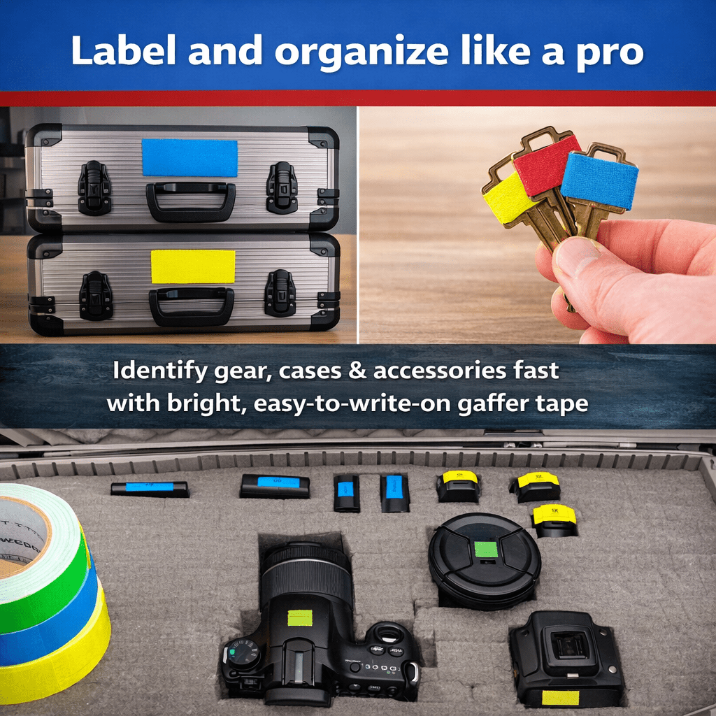 Gaffer Tape — Fluoro Blue 2" x 30yd
