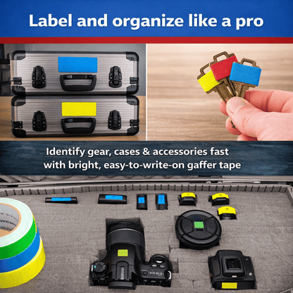Gaffer Tape — Fluoro Blue 2" x 30yd