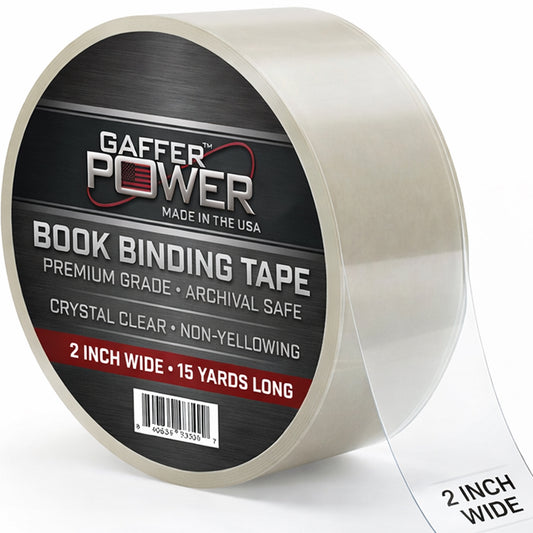 Clear Book Binding Repair Tape - 2" X 15 Yards