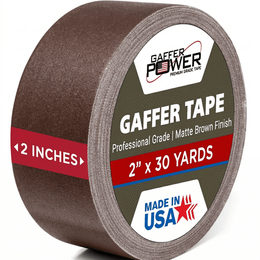 Gaffer Tape - 2 In x 30 Yards - Brown