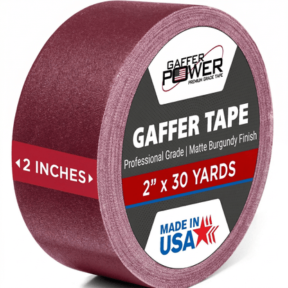 Gaffer Tape — Burgundy 2" x 30yd