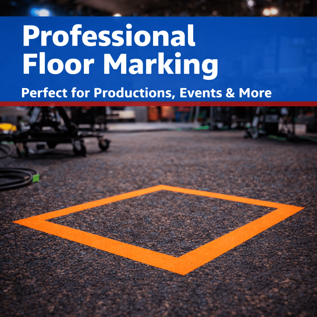 Gaffer Tape — Fluoro Orange 2" x 30yd