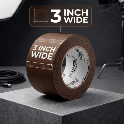 Gaffer Tape — Brown 3" x 30yd