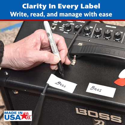 Console Labeling Tape, 1 Inch x 20 Yards