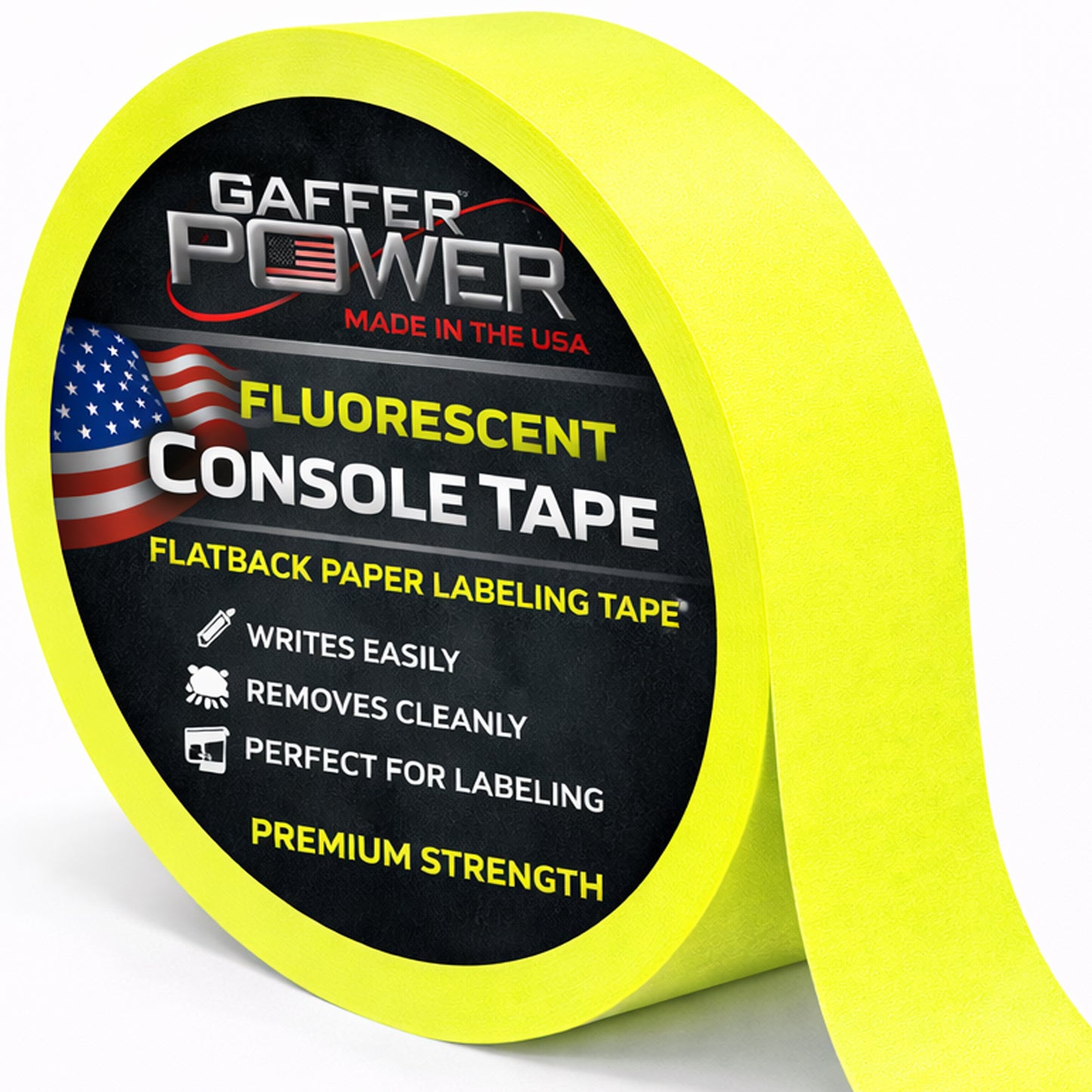 Console Labeling Tape, 1 Inch x 20 Yards