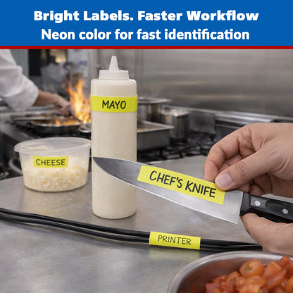 Console Labeling Tape, 1 Inch x 20 Yards