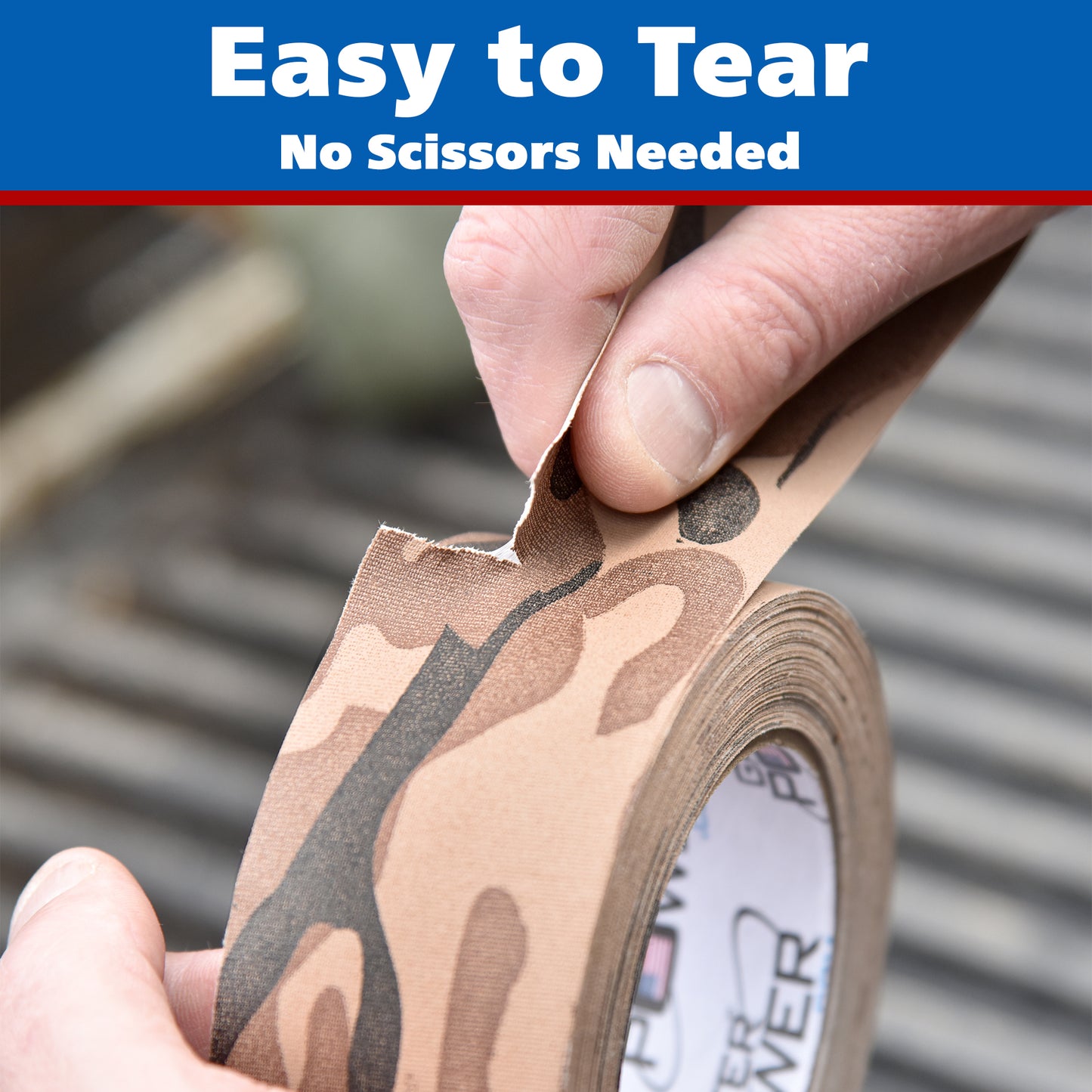 Gaffer Tape - Desert Tan Camo 2" x 25yd
