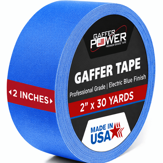 Gaffer Tape — Electric Blue 2" x 30yd