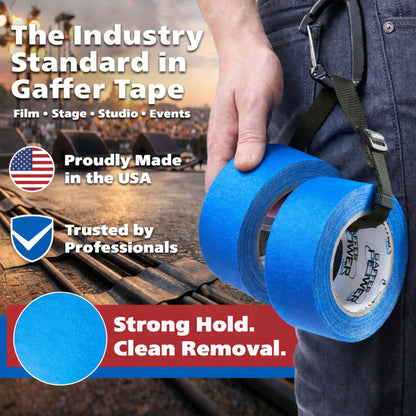 Gaffer Tape — Electric Blue 2" x 30yd