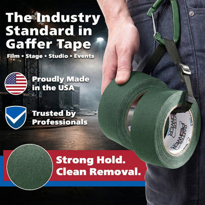 Gaffer Tape — Forest Green 2" x 30yd