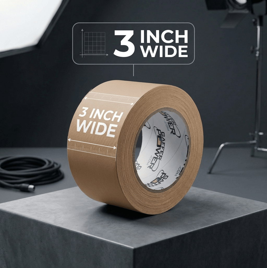 Gaffer Tape — Tan 3" x 30yd
