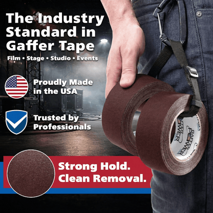 Gaffer Tape — Burgundy 2" x 30yd