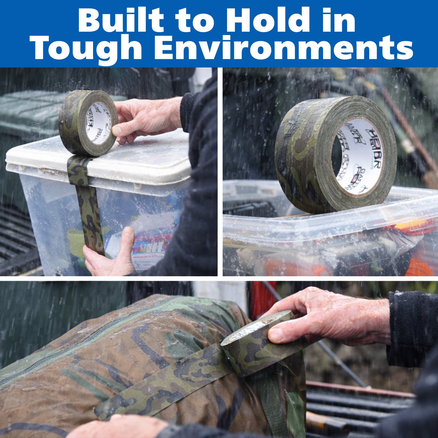 Gaffer Tape 2 In x 25 Yds  Muted Army Green Camouflage