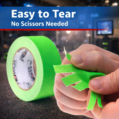 Gaffer Tape — Fluoro Green 2" x 30yd