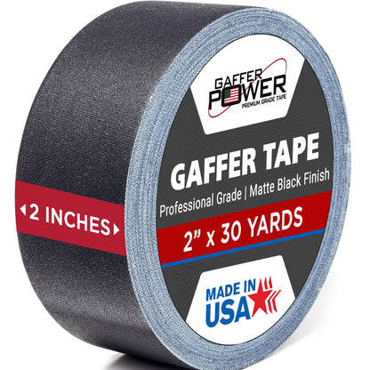 Gaffer Tape — Black 2" x 30yd