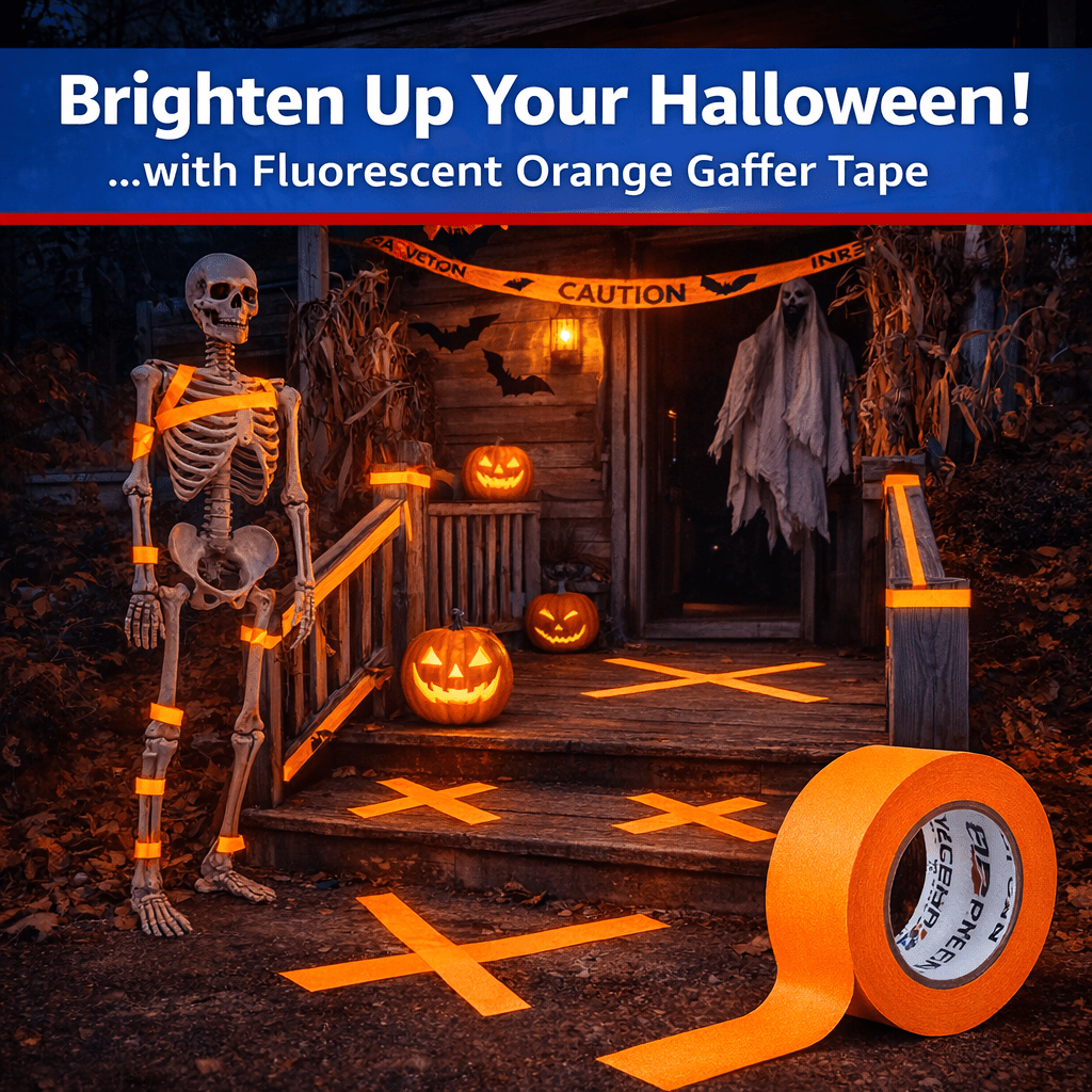 Gaffer Tape — Fluoro Orange 2" x 30yd