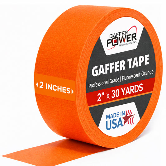 Gaffer Tape — Fluoro Orange 2" x 30yd
