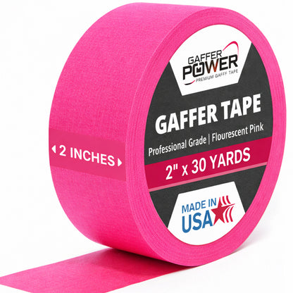Gaffer Tape — Fluoro Pink 2" x 30yd