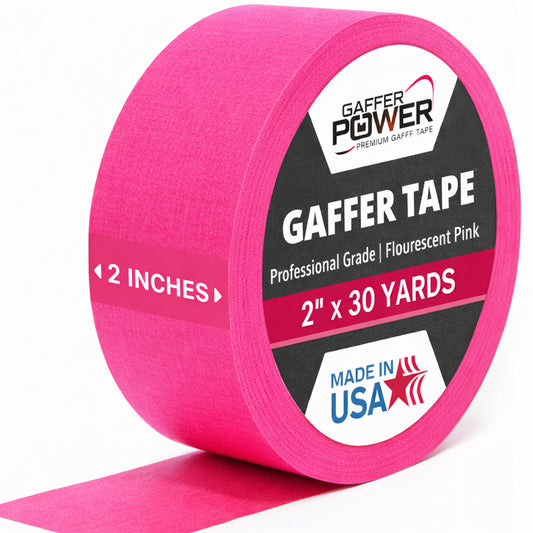 Gaffer Tape — Fluoro Pink 2" x 30yd