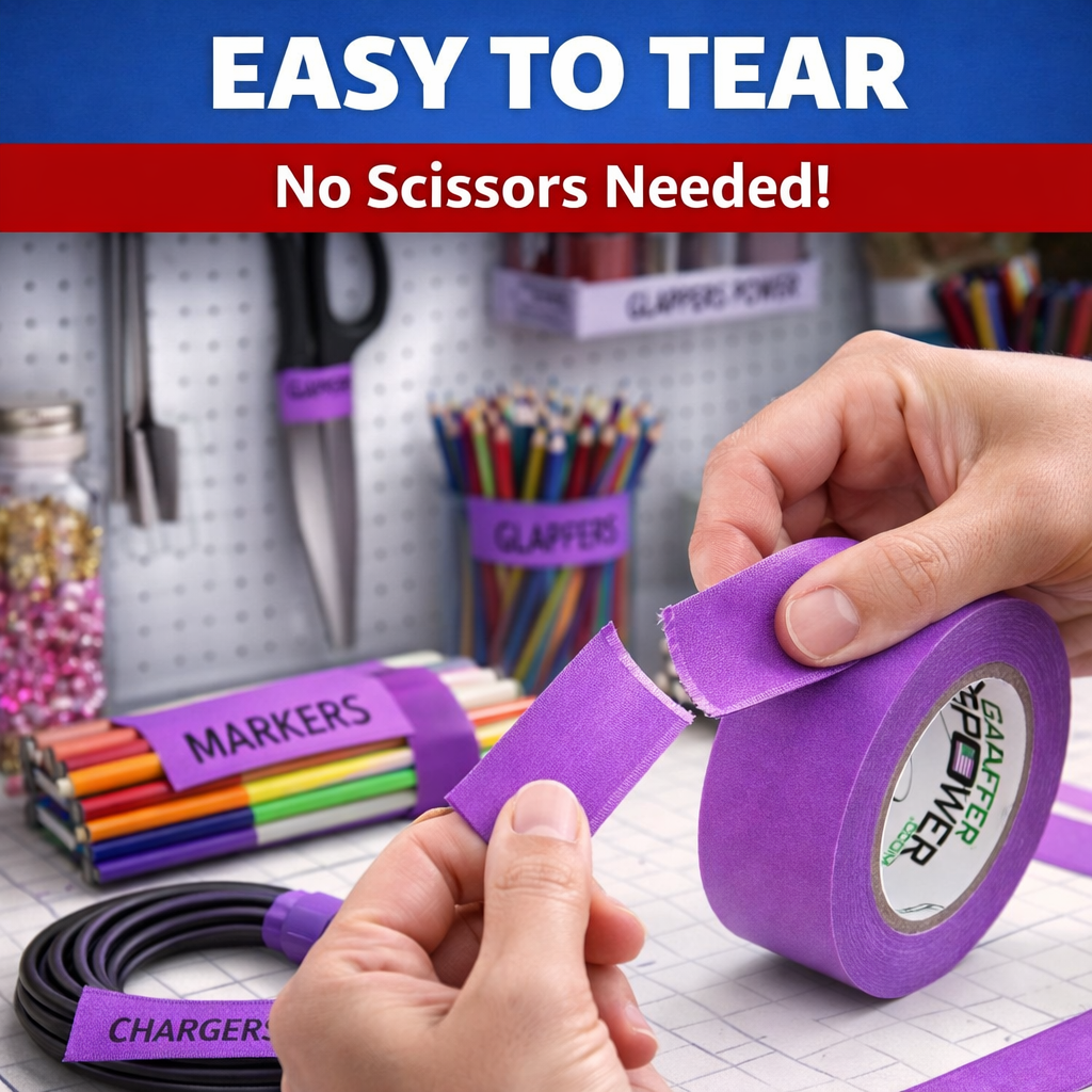 Gaffer Tape — Purple 2" x 30yd