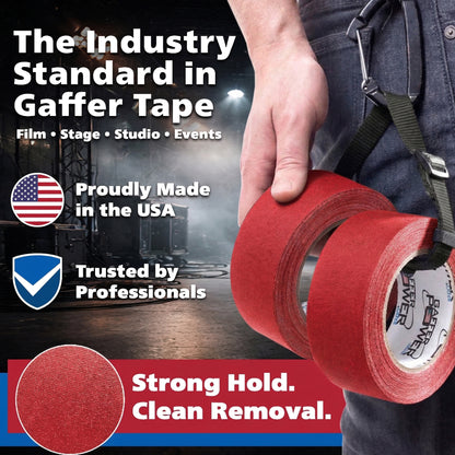 Gaffer Tape — Red 2" x 30yd