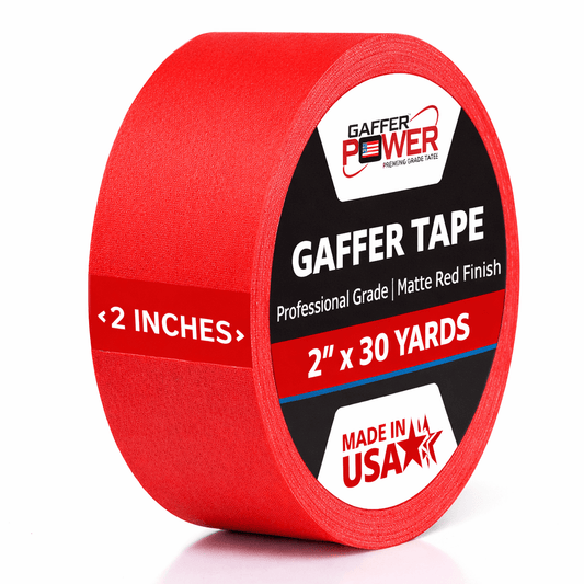 Gaffer Tape — Red 2" x 30yd