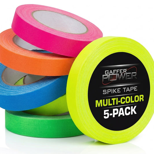 Gaffer Tape — Fluoro 5-Pack, 1" x 20yd