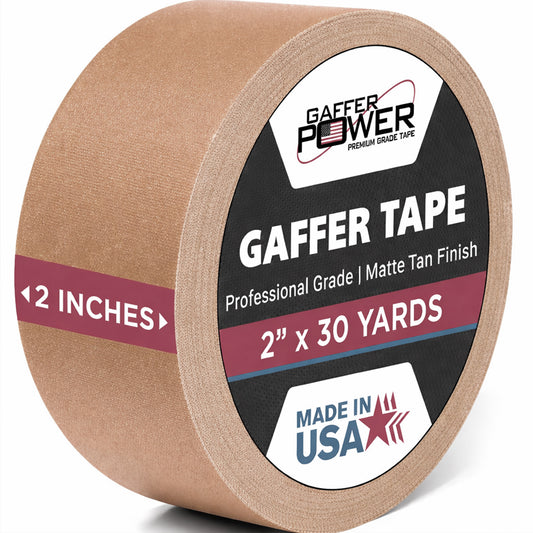 Gaffer Tape — Tan 2" x 30yd