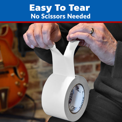 Gaffer Tape — White 3" x 30yd
