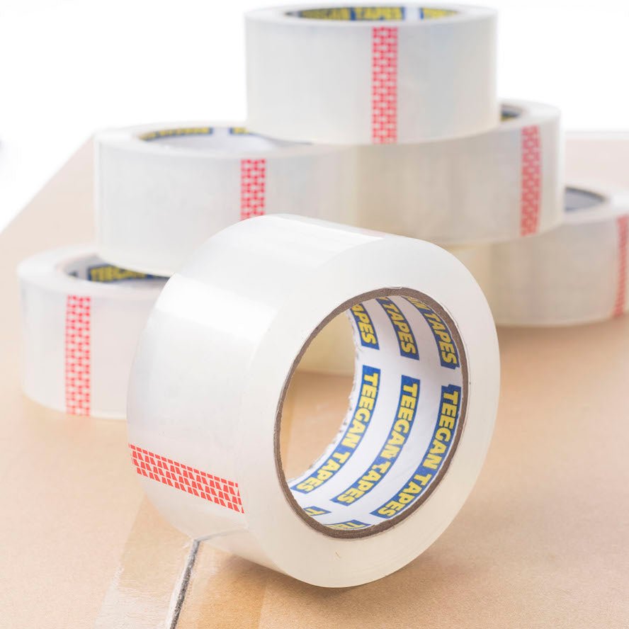 6 rolls 2 Inch 80yds 6 Colored Packing Tape  (White,Orange,Yellow,Green,Red,Blue)