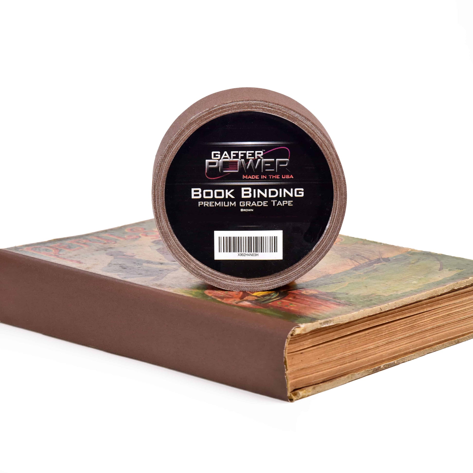 Uxcell 3 Bookbinding Tape, 22 Yard Cloth Bookbinding Repair Tape Book  Binding Tape Self Adhesive, Black 
