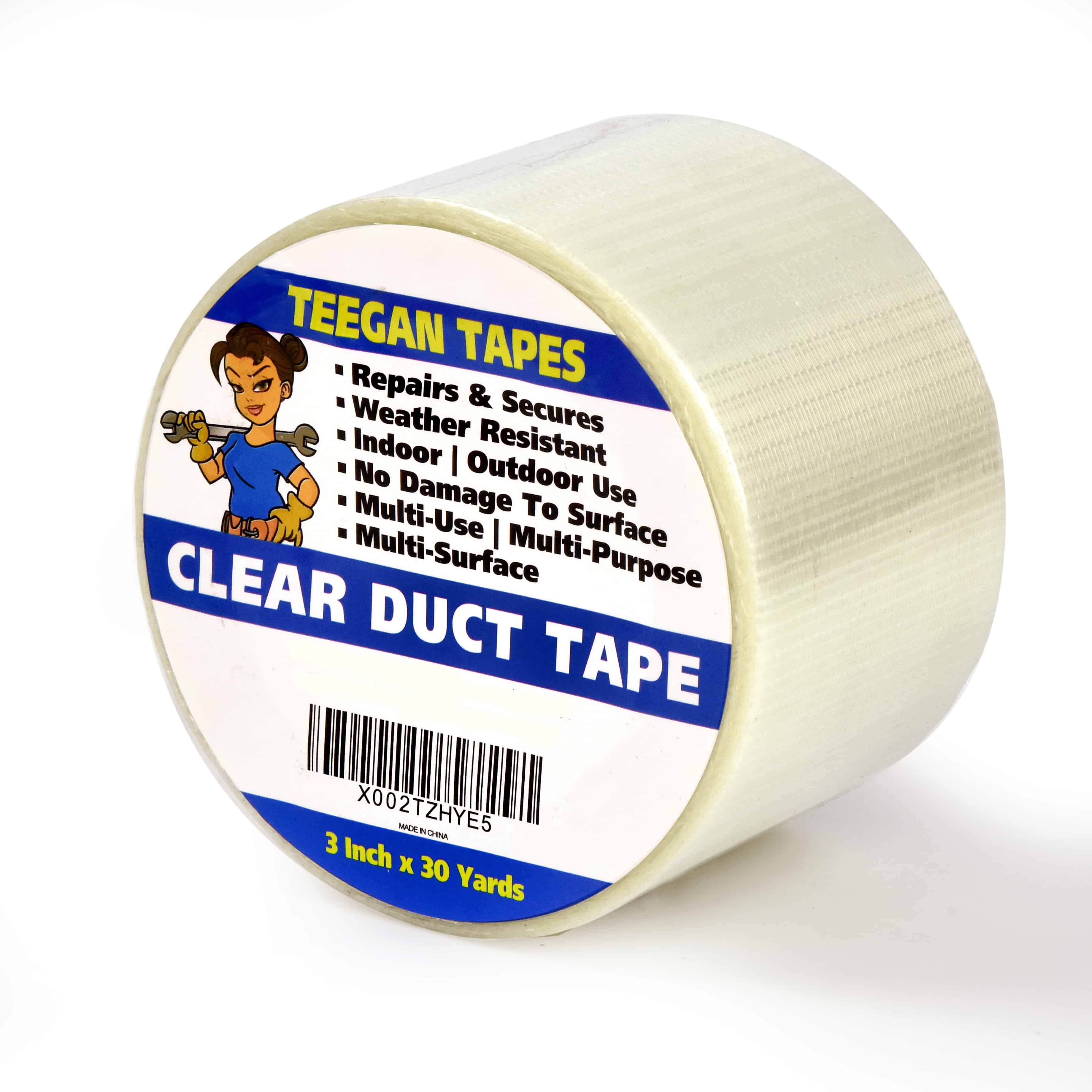 Transparent Duct Tape Inch x 30 Yards – Gaffer Power