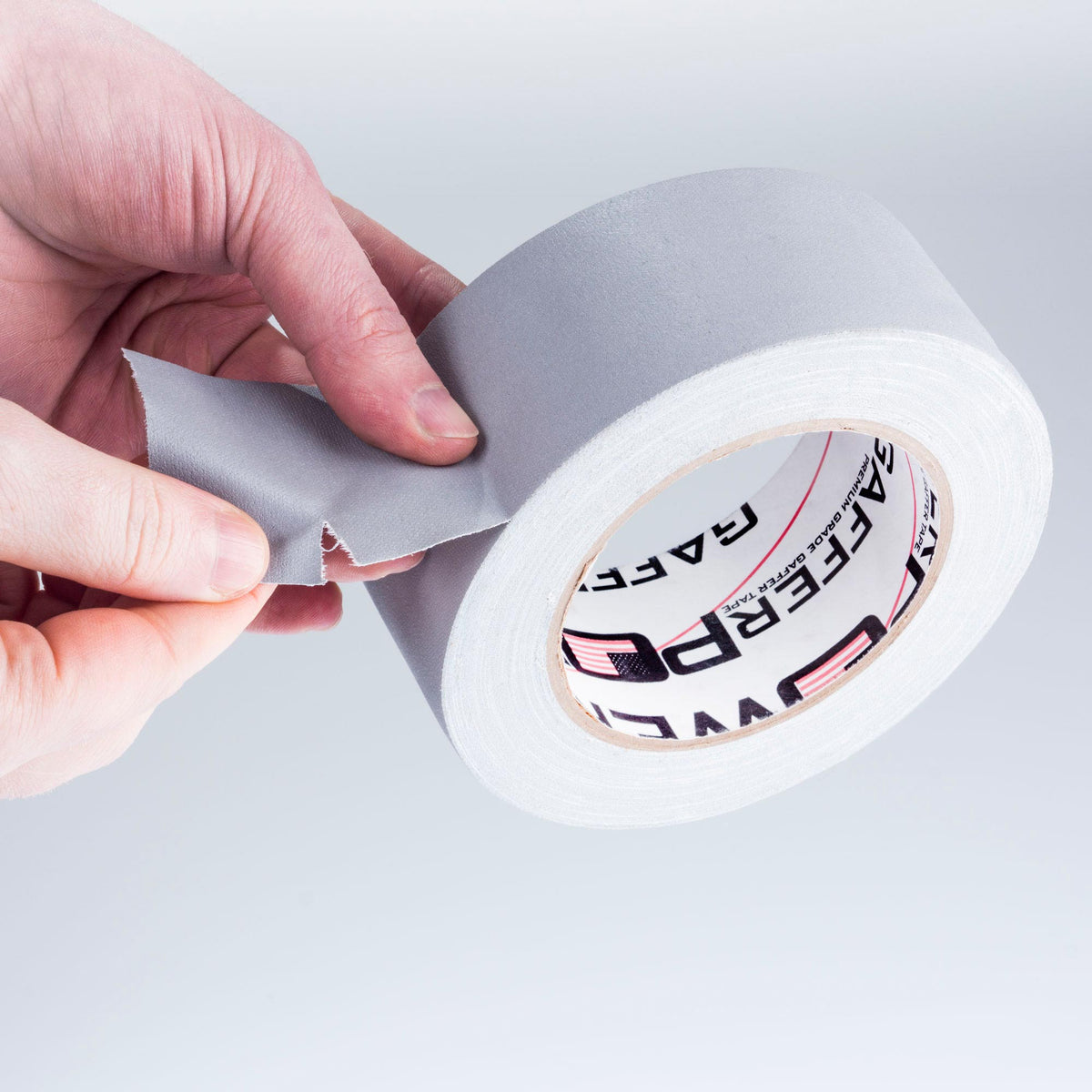 3REE LABELS Gaffer Tape – 50mm X 50m – Wasserdicht, Strapazierfähig – Weiß, Schwarz Oder Silber