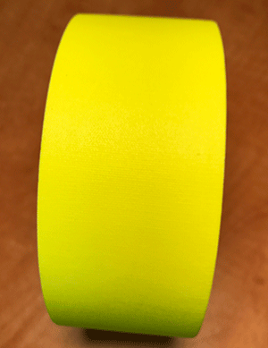 Gaffer Tape Light Yellow 25mm x 50m